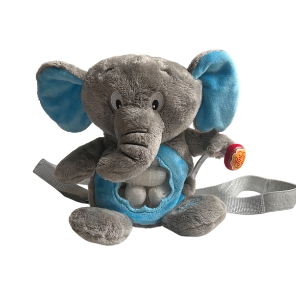 Chupa Chups Cuddly Elephant Stuffed Animal Backpack - Picture 9 of 9